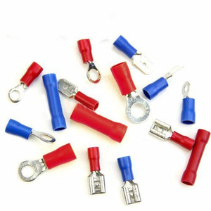 Assorted Crimp Terminal Kit Spade Butt Ring Electrical Wire Connectors Assorted Crimp Terminal Kit Spade Butt Ring Electrical Wire Connectors