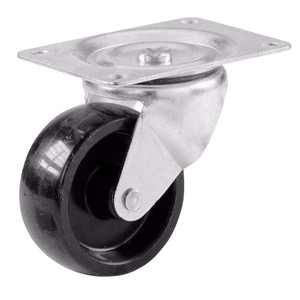 2" Swivel Caster Wheels Hard Plastic Base with Top Plate & Bearing Set 2" Swivel Caster Wheels Hard Plastic Base with Top Plate & Bearing Set