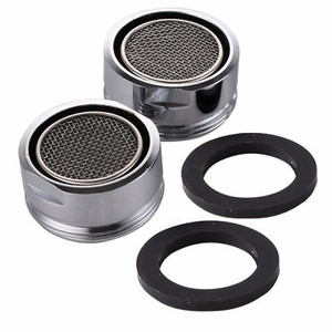 1.5 GMP Water Saving Tap Bathroom Faucet Aerator Adapter (Chrome) 1.5 GMP Water Saving Tap Bathroom Faucet Aerator Adapter (Chrome)