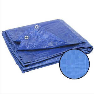 All Weather Light Duty Water Resistant Reinforced Cover Blue Tarp w/Grommets All Weather Light Duty Water Resistant Reinforced Cover Blue Tarp w/Grommets