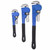 3 Pcs Adjustable Heavy Duty Heat Treated Soft Grip Pipe Wrench Set 10" 12" 14" 3 Pcs Adjustable Heavy Duty Heat Treated Soft Grip Pipe Wrench Set 10" 12" 14"