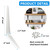 Metal Shelving Shelf Brackets (White)