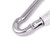 4.7" Metal D-Ring Screw Lock Carabiner Hook Snap