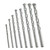 8 Pieces 1/8" to 3/8" Masonry Drill Bit Set  for Concrete Brick Tile 8 Pieces 1/8" to 3/8" Masonry Drill Bit Set  for Concrete Brick Tile