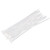 30" inch Heavy Duty UV Stabilized White Nylon Cable Zip Ties