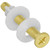 3/8" Brass Toilet Seat Hinge Bolts and Nuts Screws Replacement