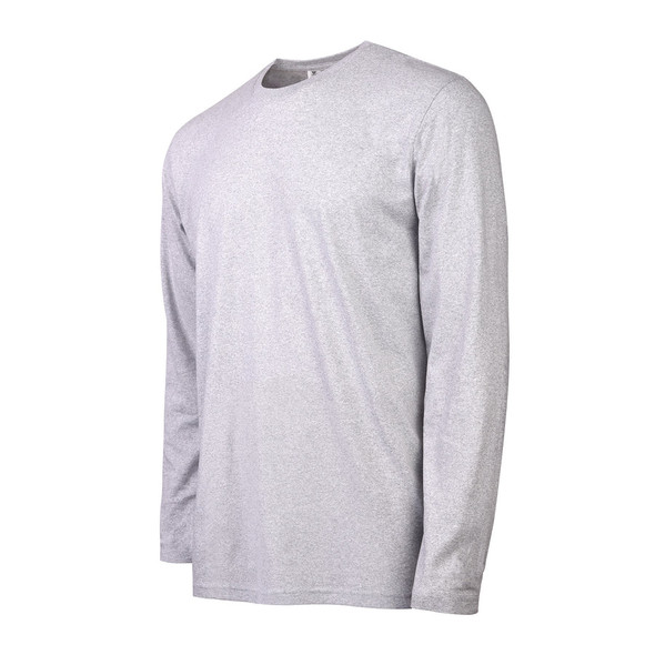 Wholesale Men's Cotton Long Sleeve Crew Neck T-Shirts | 12 Pcs/Unit