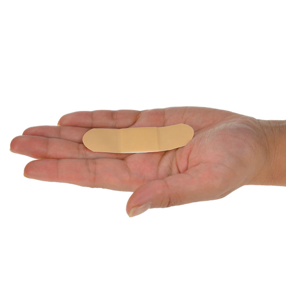 Sheer Plastic Adhesive Bandages | 3/4" x 3" | Box of 100