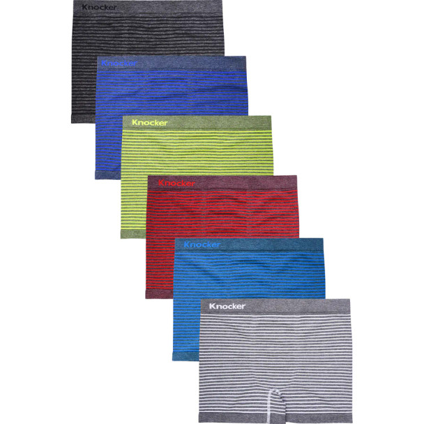 Wholesale Men's Seamless Boxer Briefs 054 | 12 Pcs/Unit
