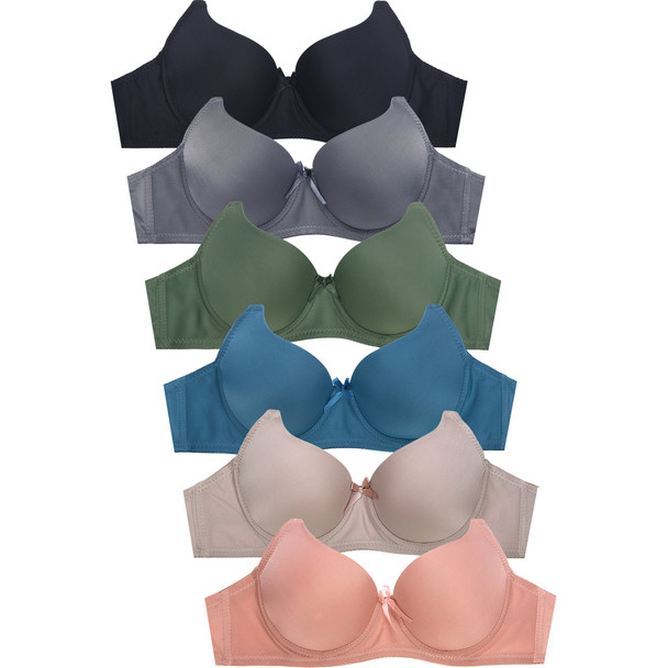 Wholesale Ladies Full Cup Plain Bra | BR4410P8 | 288 Pcs /CS