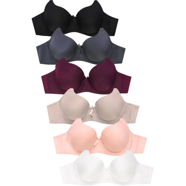 Wholesale Ladies 3 Hook Plain Bra | BR4129288 | 288 Pcs/CS