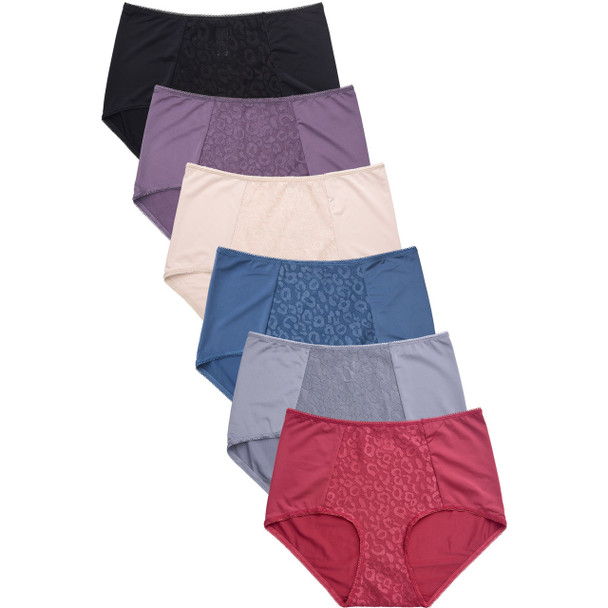 Wholesale Ladies Brief Panty | LP7345PR12 | 12 Pcs/Pk