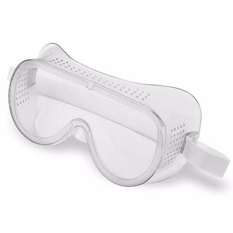 Protective Clear Lens Safety Goggles