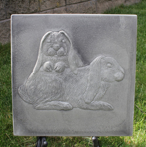 Rabbits Large Stepping Stone
