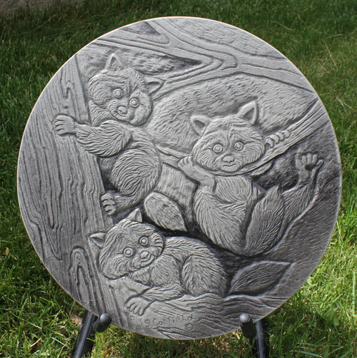 Racoons Medium Stepping Stone