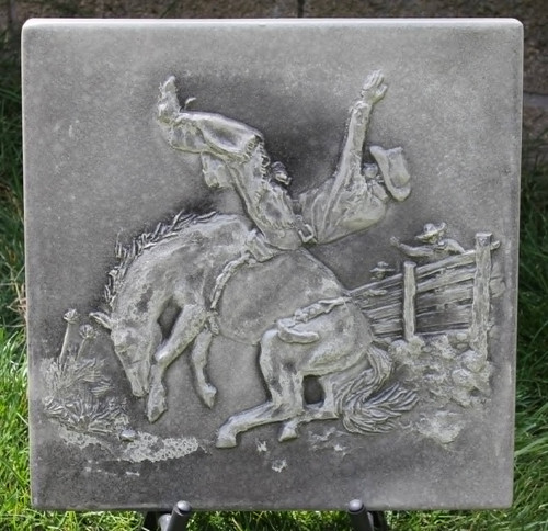 Bronco Bustin' Large Stepping Stone