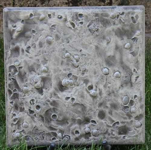 Seashell Garden Large Stepping Stone