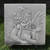 Angel with Harp Large Stepping Stone