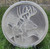 Buck & Doe Portrait Large Stepping Stone