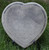 Blank Heart Medium Stepping Stone