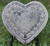 Ivy Heart Medium Stepping Stone