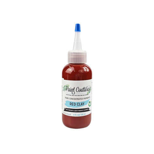 Red Clay Pure Concentrated Pigment in a 4oz bottle
