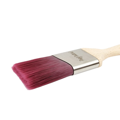 2" Angle Long Paint Brush Bristles from a side angle