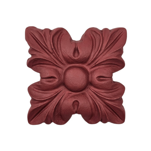 Garnet Chalk Style Paint Medallion Garnet Chalk Style Paint Medallion