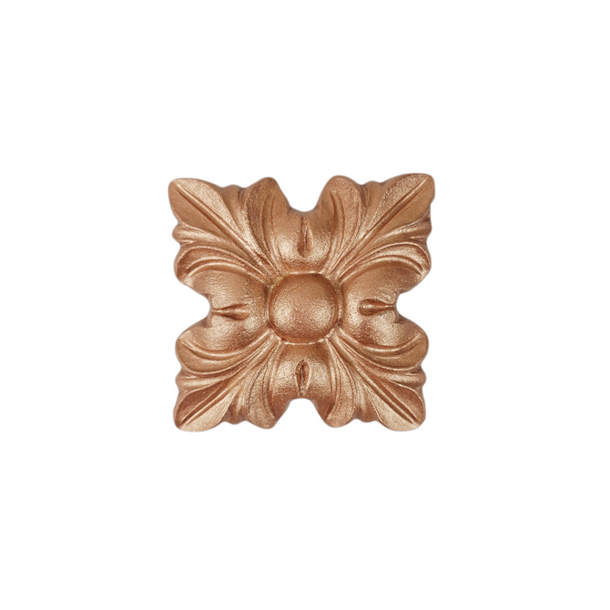Rose Gold Lux Metallic painted on a moulding