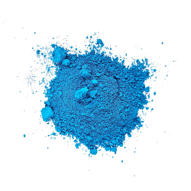 Blue Raspberry Perfect Pigments spilled in a pile