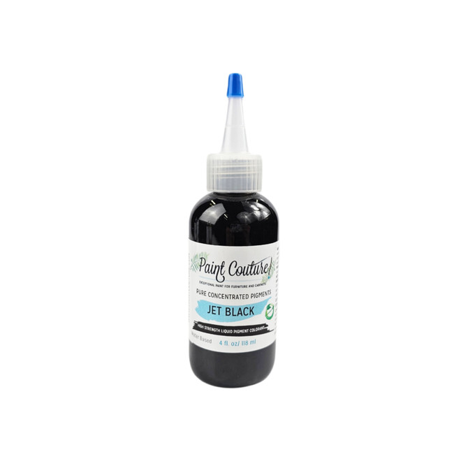 Jet Black Pure Concentrated Pigment in a 4oz bottle