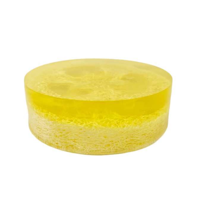 Lemon Core Soap Side View