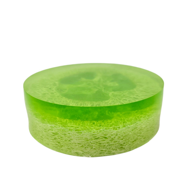 Lime Core Soap Side View