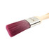 1.5" Flat Paint Brush Bristles from a side angle