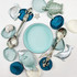 Aquamarine Acrylic Mineral Paint Open Jar