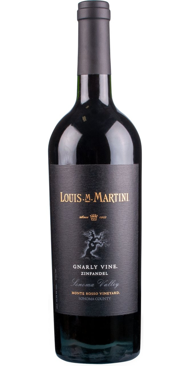 1968年 Louis M. Martini マウンテンジンファンデル Louis M. Martini Monte Rosso Vineyard Gnarly Vine Zinfandel