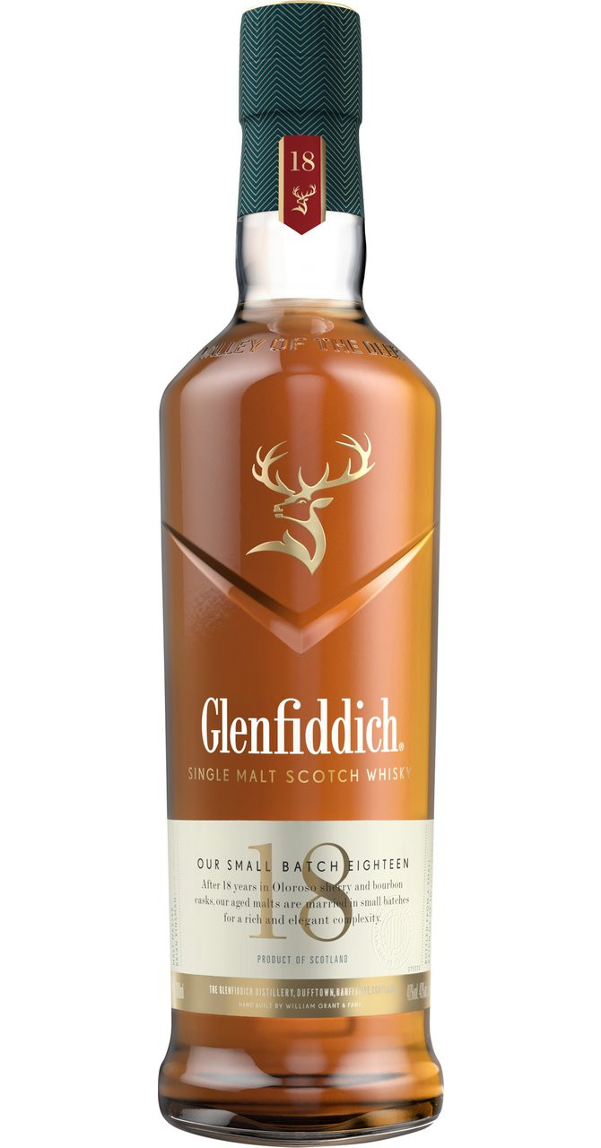 Glenfiddich 18yo Single Malt Whisky - The Great Wine Co.