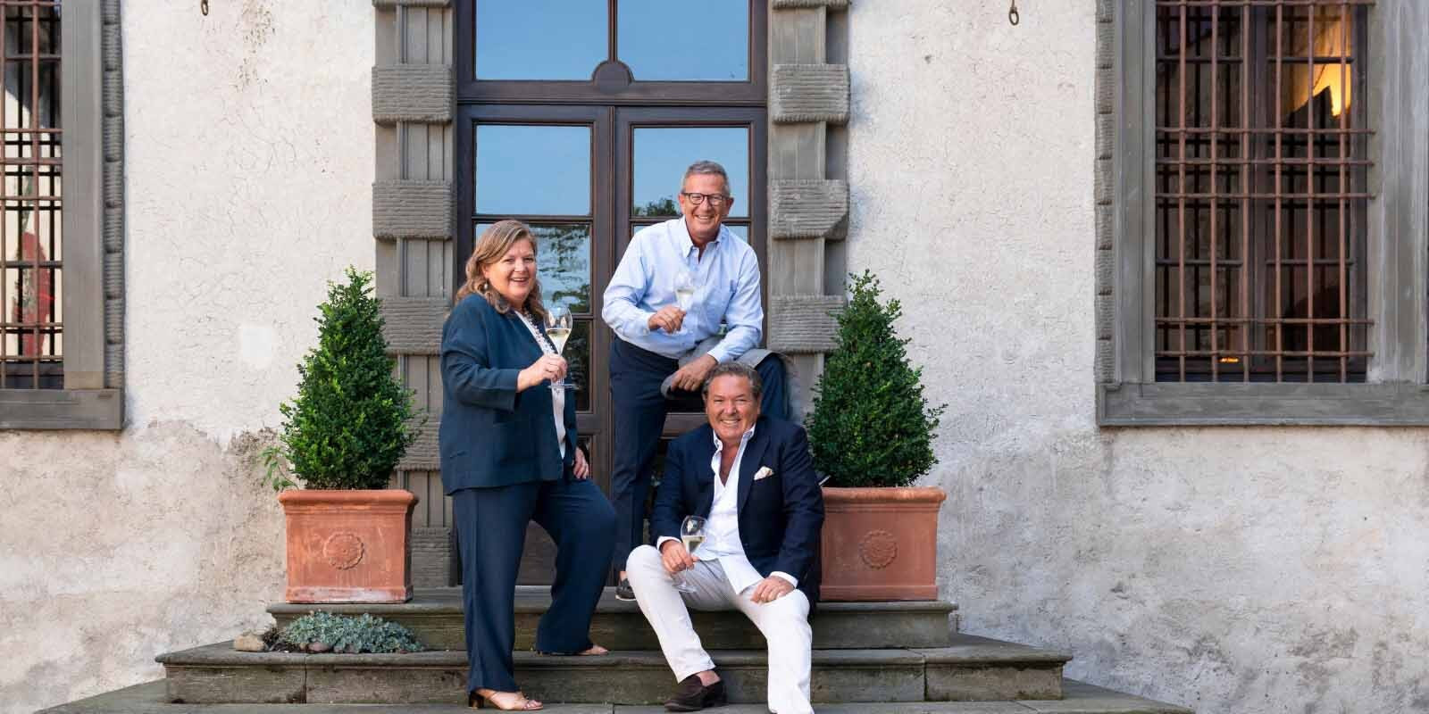 A photograph of Franco Ziliani and his family