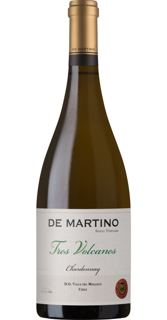 Single Vineyard Chardonnay 'Tres Volcanes' 2017, De Martino