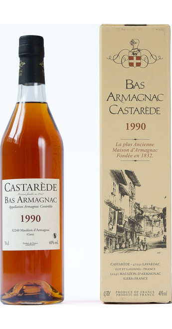 Armagnac Castarède Vintage Bas Armagnac 1990