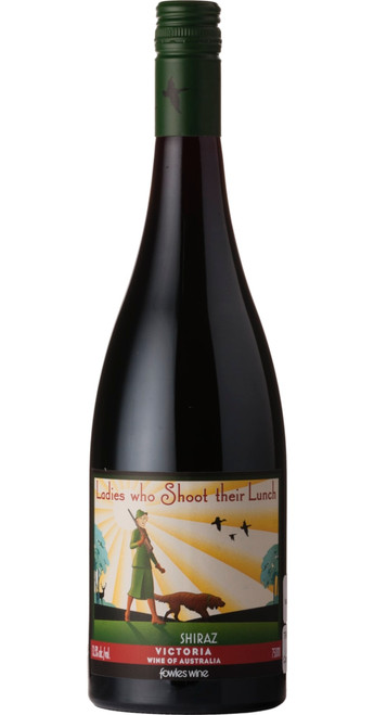 Ladies Who Shoot Their Lunch Shiraz 2019, Fowles Wine