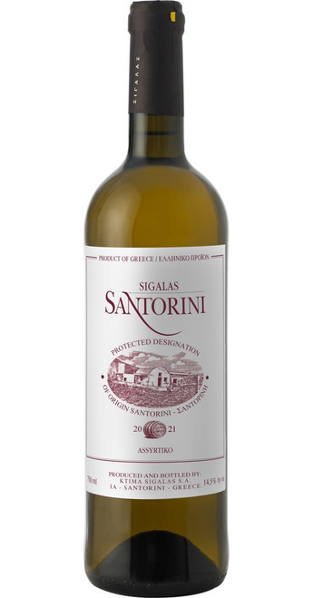 Santorini Barrel Assyrtiko 2021, Sigalas