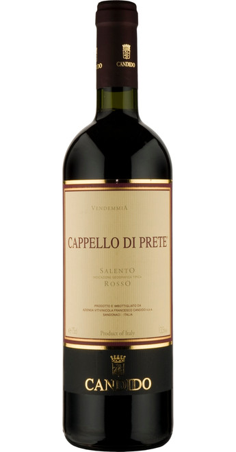 Cappello di Prete, Rosso del Salento 2019, Francesco Candido