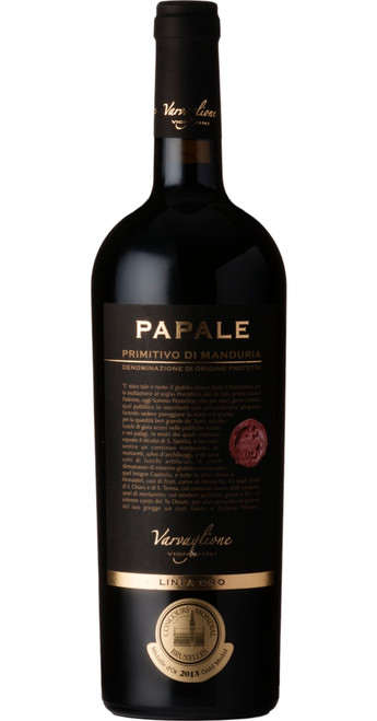 Papale Oro, Primitivo di Manduria 2020, Varvaglione