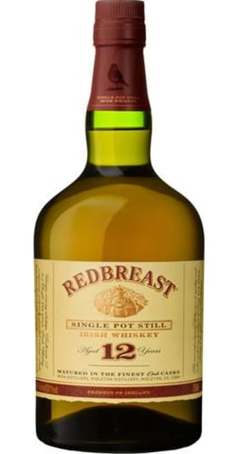 Jameson Irish Whiskies Redbreast 12yo Irish Whiskey