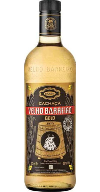 Velho Barreiro Cachaca Gold Cachaça