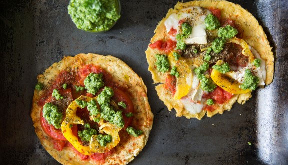 madeleine Shaw Chickpea Pizza