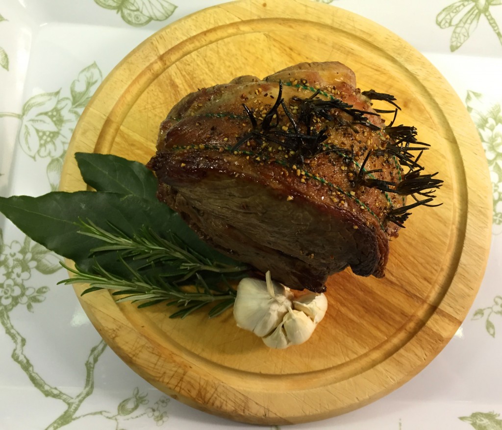 Mediterranean lamb and Chianti Classico