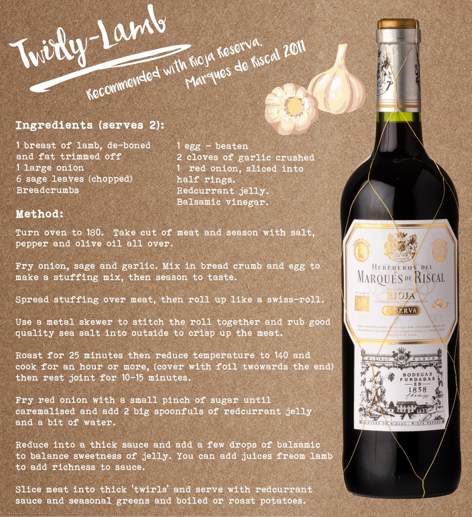 Twirly Lamb + Riscal