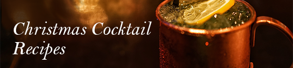 Christmas Cocktail Recipe Banner